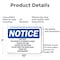 Signmission Exit Sign, Aluminum, 10 in W, 7 in H, Exit Only This Door Is To Remain Closed OS-2PACK-NS-A-710-L-12234 - alternate 5